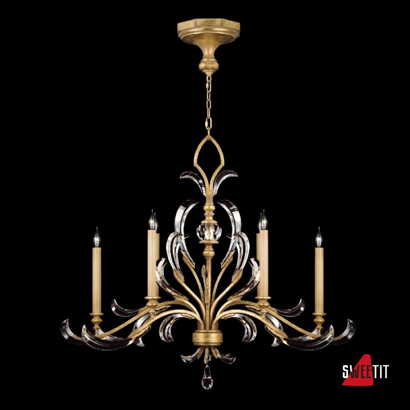 Люстра FINE ART LAMPS Beveled Arcs Gold 760540