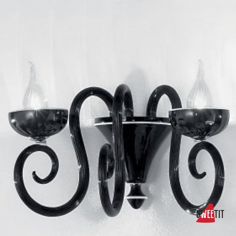 Бра IDL CHRYSALIS Baroque 449/2A Black