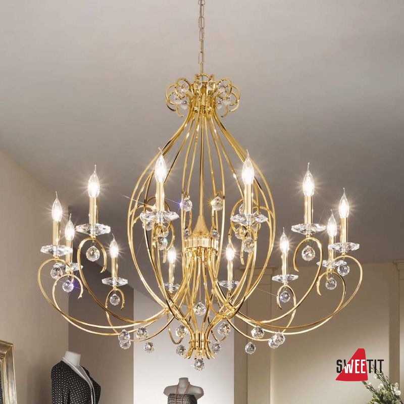 Люстра Kolarz Emotion Edition Carat 0232.812.3.KpT