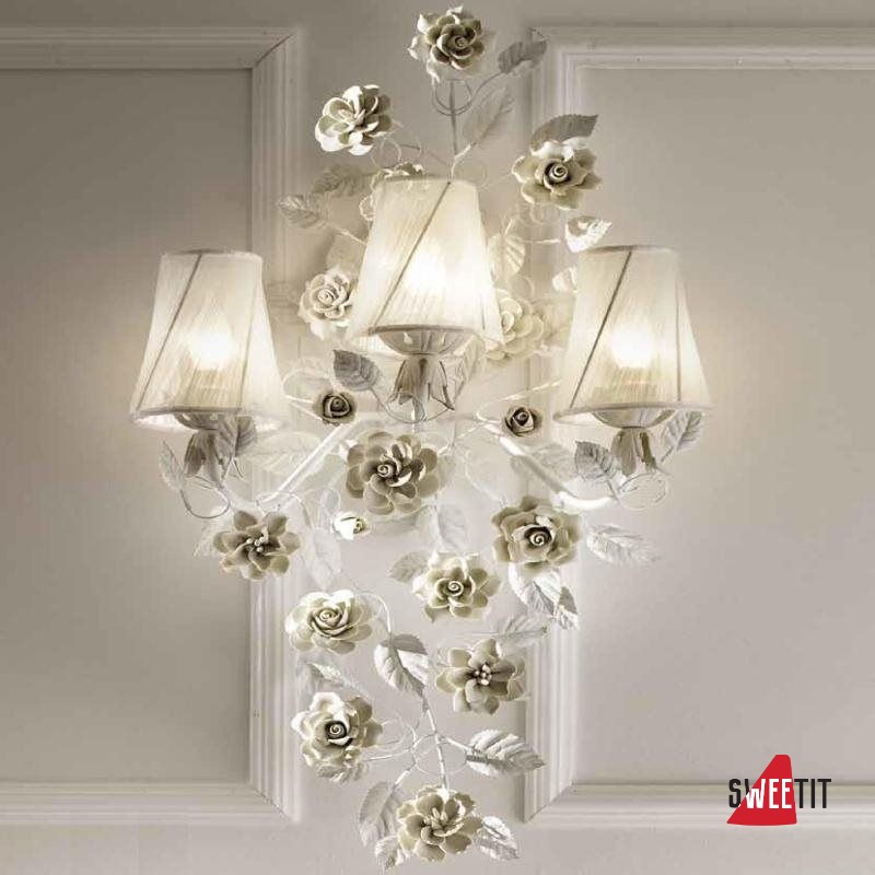 Бра Villari Roses Wall Light 4200454.101/QE0058.101