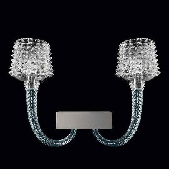 Настенные светильники Barovier&Toso Florian 5717/02/BL/CL