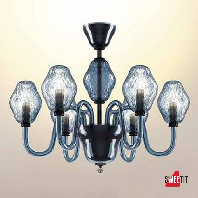 Потолочная люстра Beby Group Peonia 7701B03 Sapphire