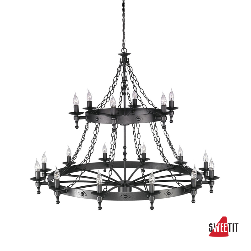 Люстра Elstead Lighting Warwick WR18 GRAPHITE