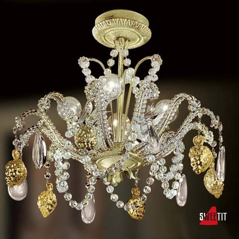 Потолочная люстра Renzo Del Ventisette "Sinuosa" PL 13850/6 tonda DEC. 062