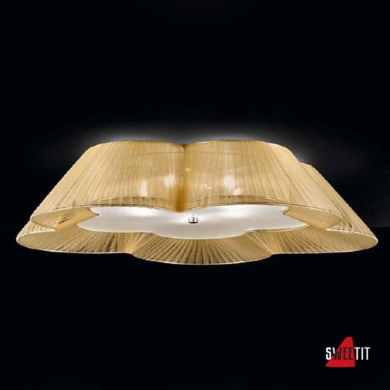 Потолочный светильник IDL Fiore 9032/5PFG ambra
