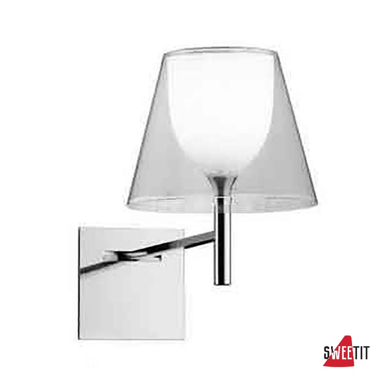 Бра светильник Flos Ktribe W Aluminized silver F6307004