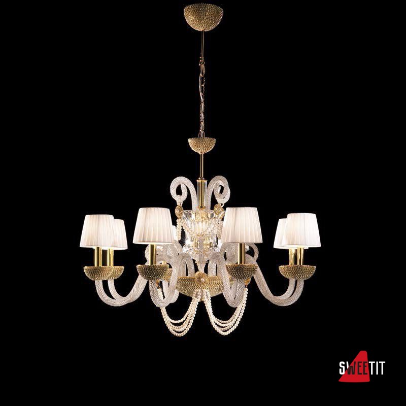 Люстра Non Solo Luce Crystals Collection Giulia CH-08 G