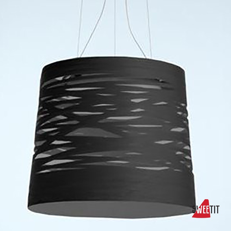 Подвесной светильник FOSCARINI TRESS GRANDE SOSPENSIONE NERO H.CM.500