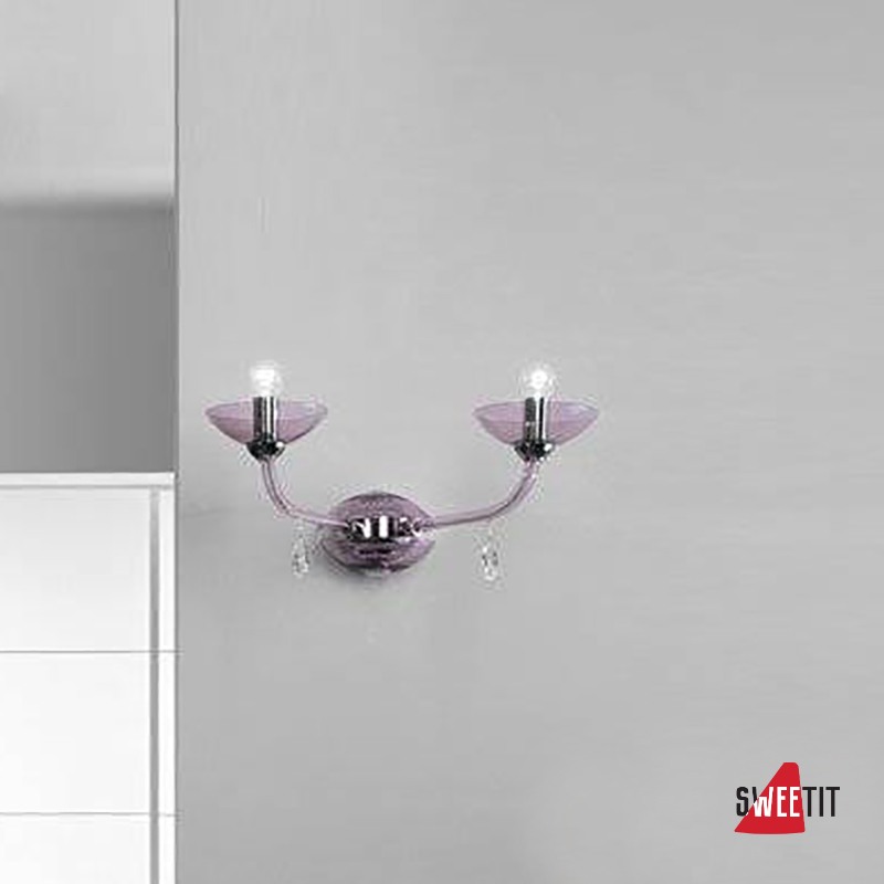 Бра Beby Group Black tube DL33A01 Chrome Fuchsia Venice Cut Almond