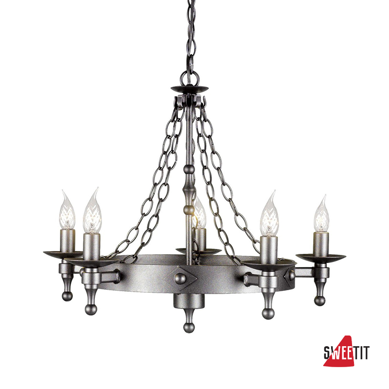 Люстра Elstead Lighting Warwick WR5 GRAPHITE