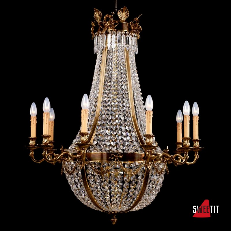 Подвесная люстра Badari Villa B4-790/10AF