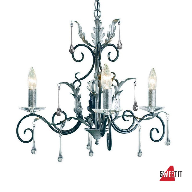 Люстра Elstead Lighting Amarilli AML3 BLK/SILVER