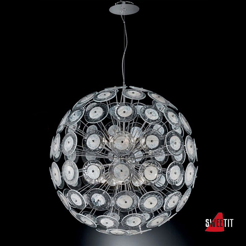 Подвесной светильник IDL Export Srl. Mina 243/6S chrome/white