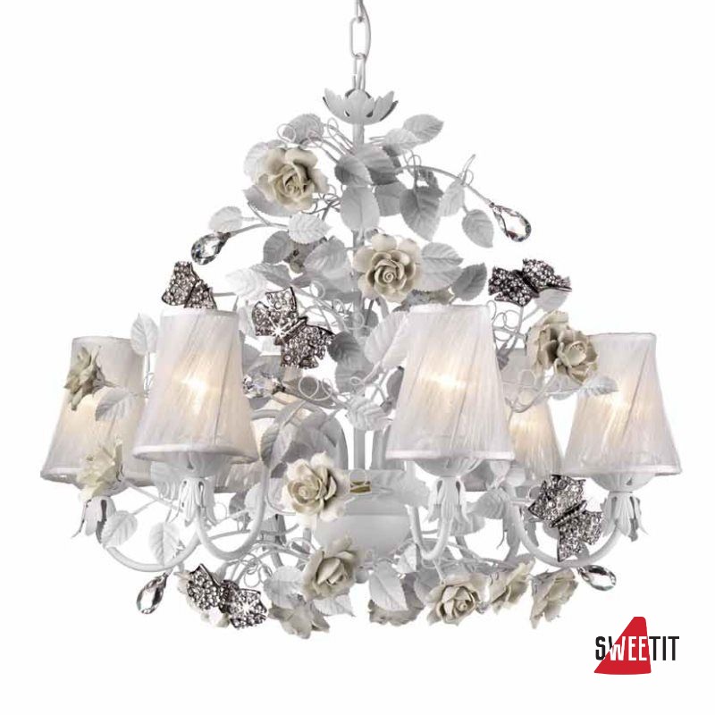 Люстра Villari Roses Chandelier 4210316.618/QE0058.101