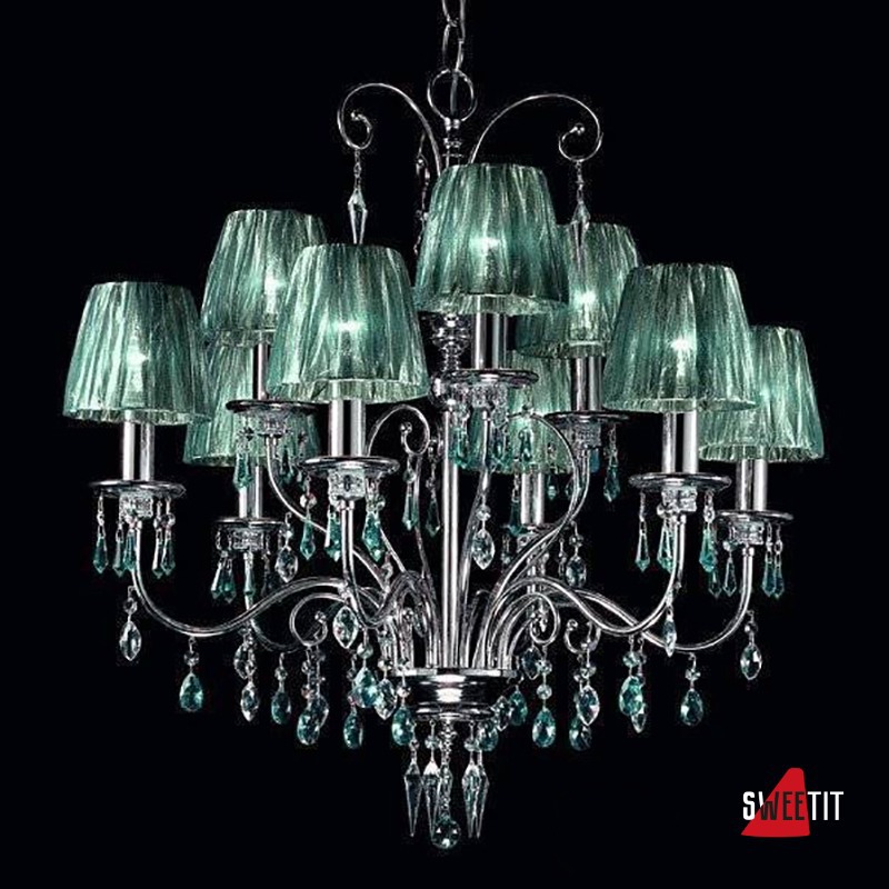 Люстра Beby Group Violet 0118B04 Chrome 135 SW Antique Green