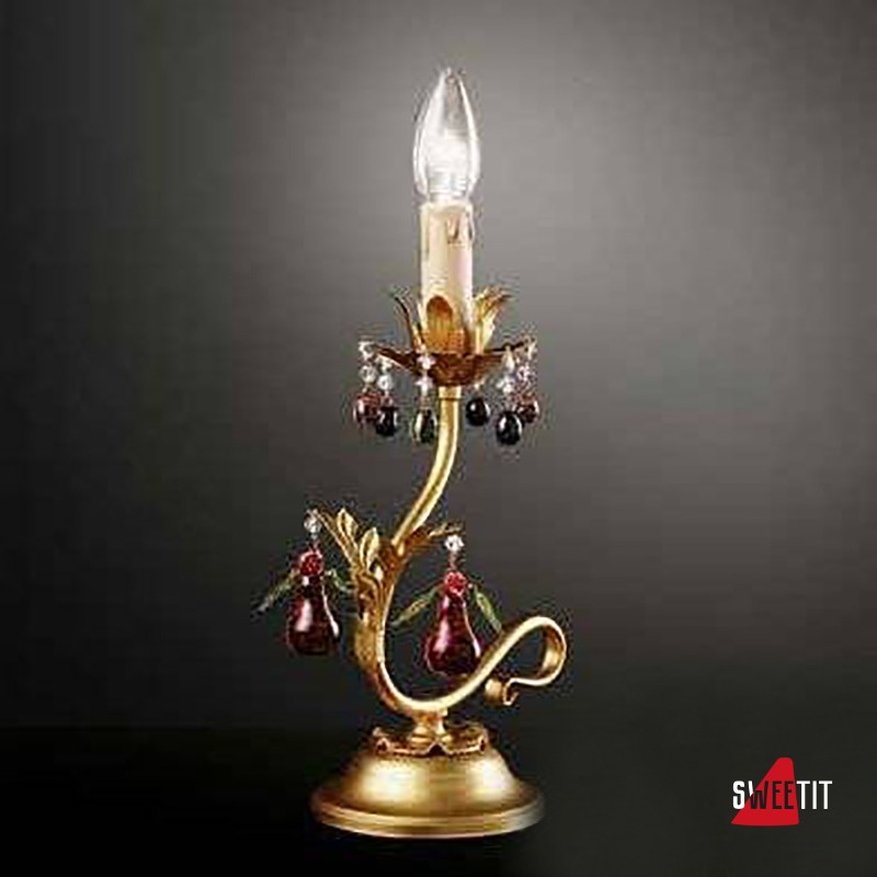 Настольная лампа Beby Group Fruit 101/1L Gold Paint Red Pear