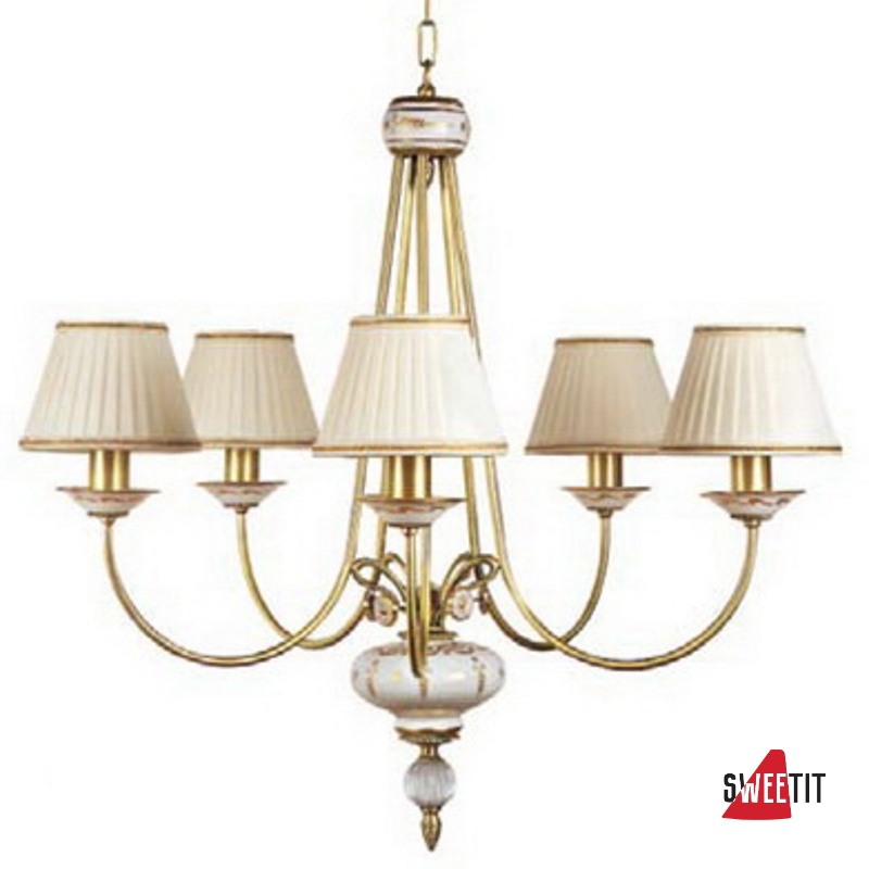 Люстра LE PORCELLANE Fascia Oro 5155_5