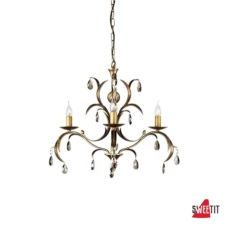 Люстра Elstead Lighting Lily LL3 ANT BRZ