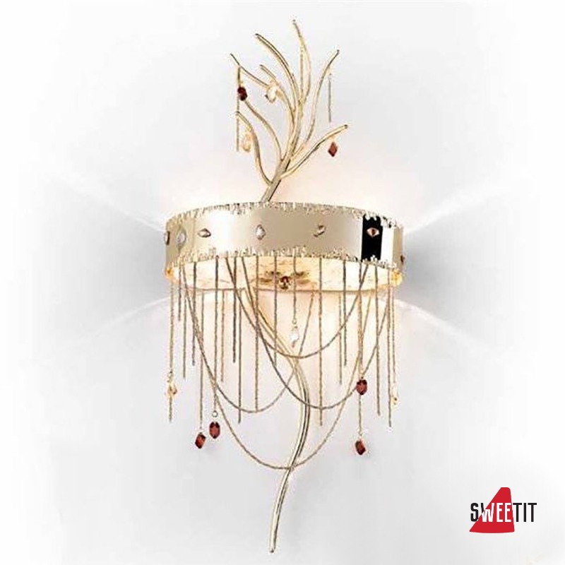 Настенный светильник IDL Heritage 443/4A light gold