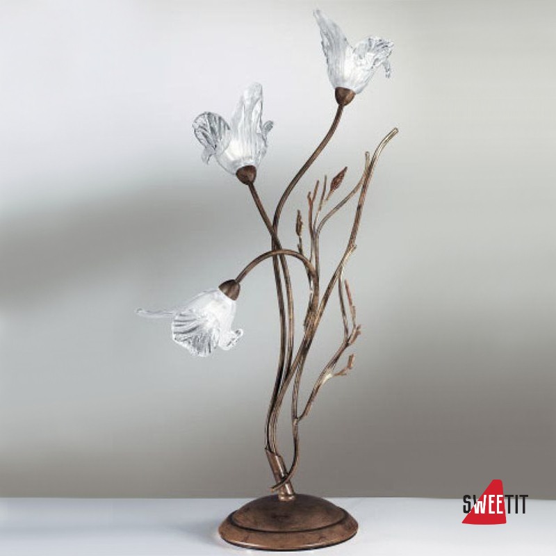 Настольные лампы IDL Orchidea 260/3L в Москве купить в Sweetit.ru