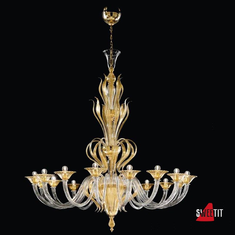 Люстра Sylcom Pisani 1431/16 D CR.ORO