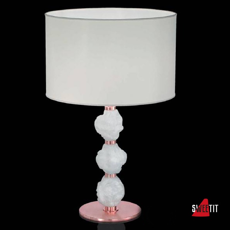 Настольная лампа IDL Charme 600/1LG coppery ivory white