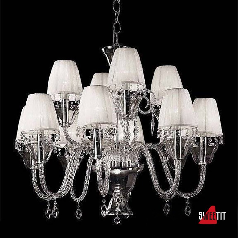 Люстра Beby La Femme 7700B04 Chrome Silver Cortina 595 Swarovski Almond