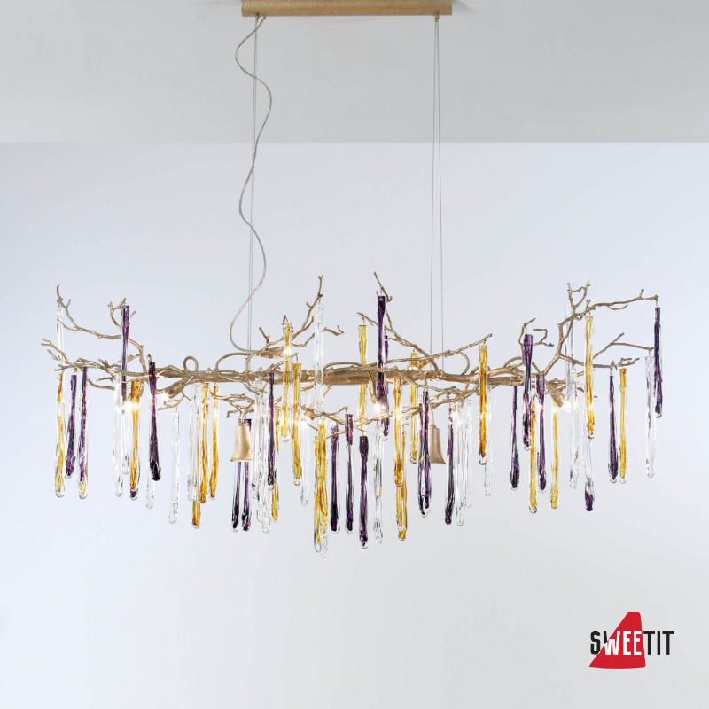 Подвесной светильник Serip Glamour CT3374/10 FO_PB G10 G15 G13