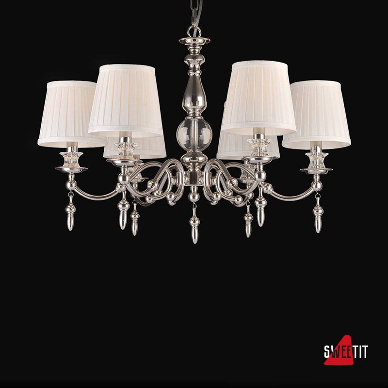 Люстра Newport Centro 31706/C + 6x 31700 White