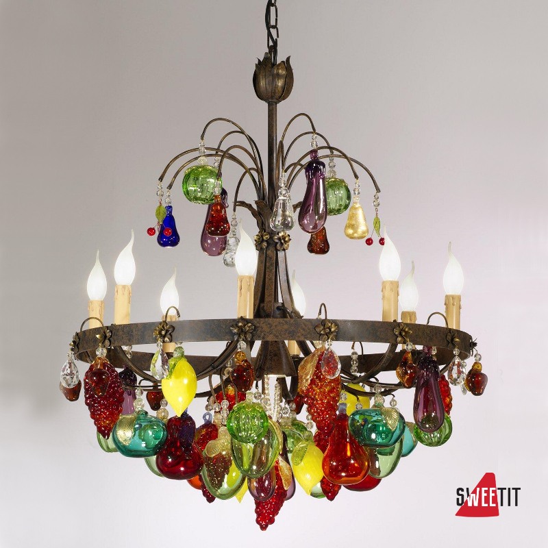 Люстра TREDICI MURANO 1318.9FG