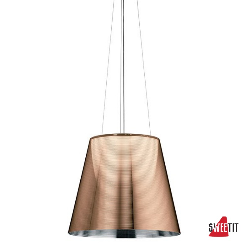 Подвесной светильник Flos Ktribe S3 Aluminized bronze F6258046