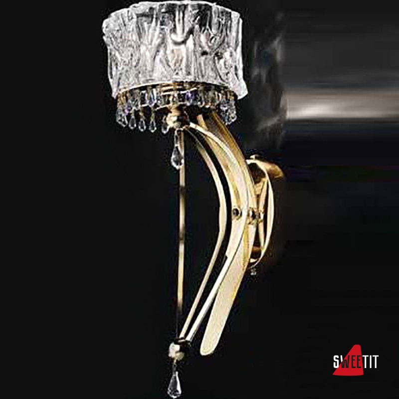 Бра IDL Crystal blade 512/1A Light gold