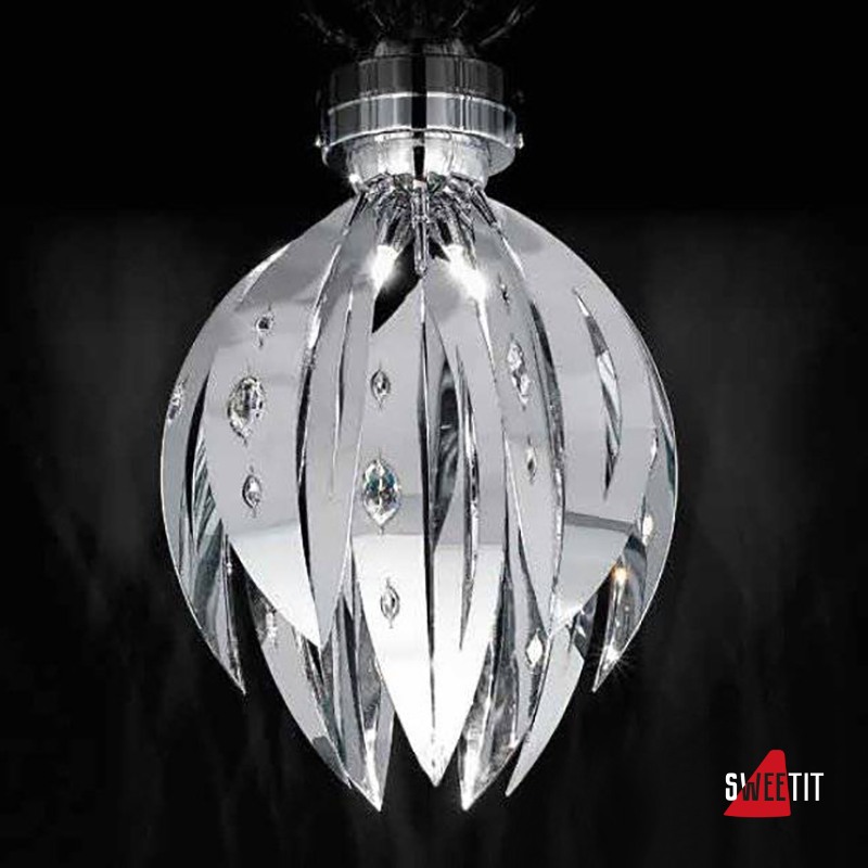 Потолочный светильник IDL Crystal Palm 470/5PF Chrome