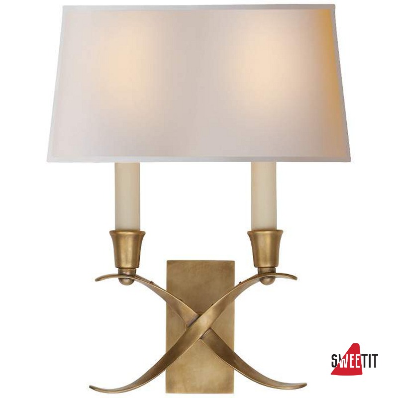 Бра Visual Comfort Cross Bouillotte Small CHD1190AB-NP