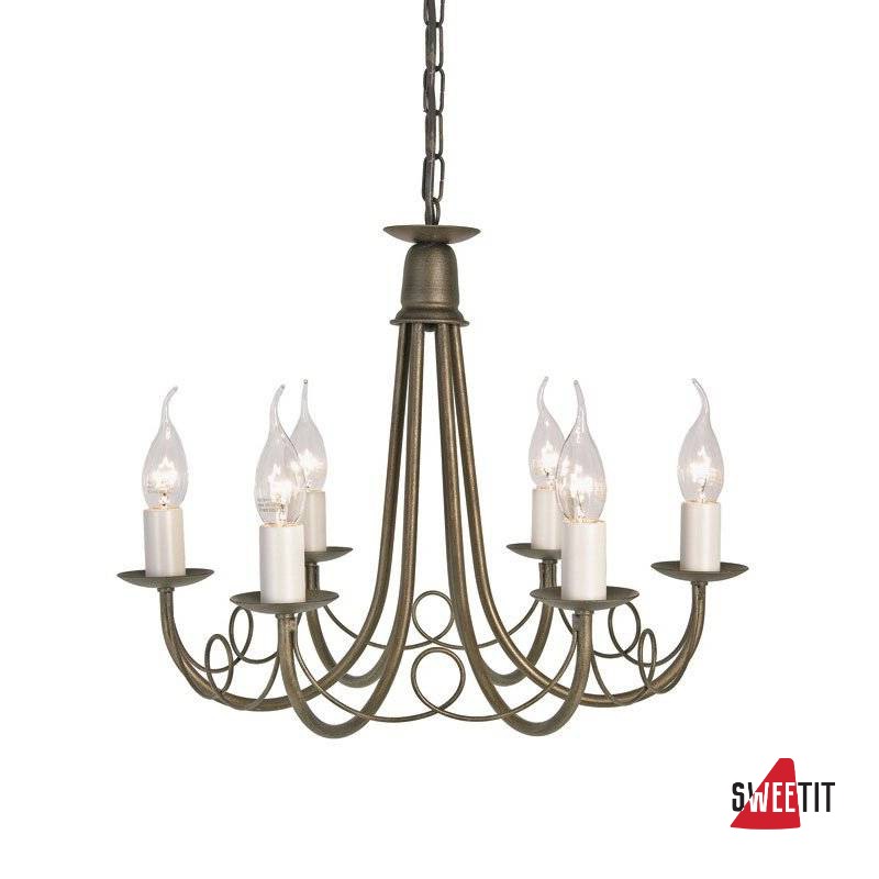Люстра Elstead Lighting Minster MN6 BLK/GOLD