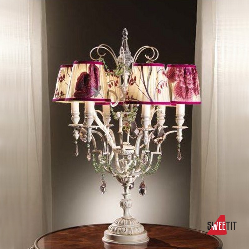Настольная лампа Non Solo Luce Provence Collection Sylvie TL-06 W