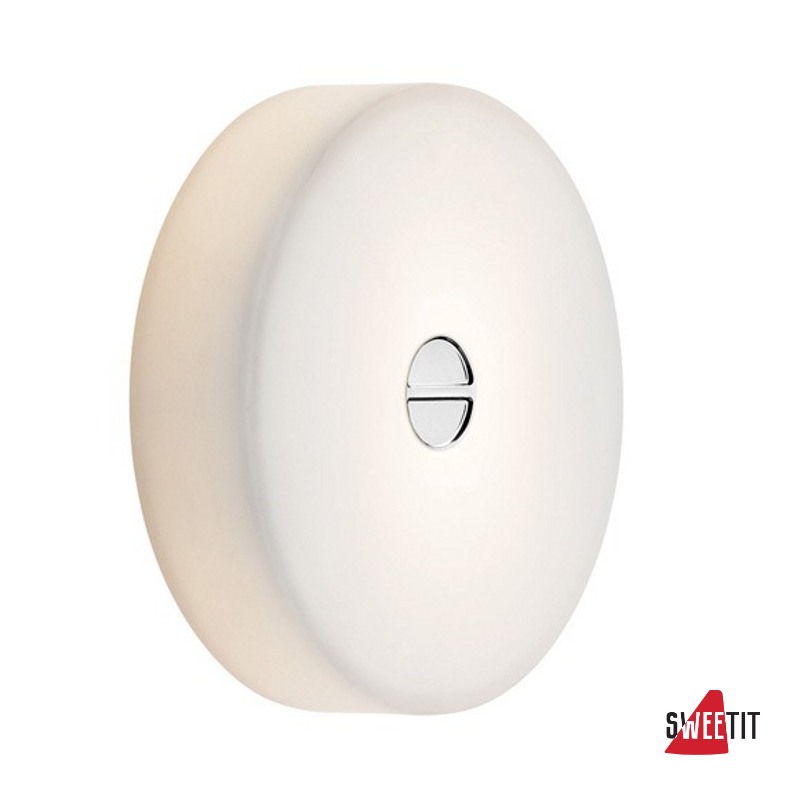 Настенно-потолочный светильник Flos Mini Button White F1491009