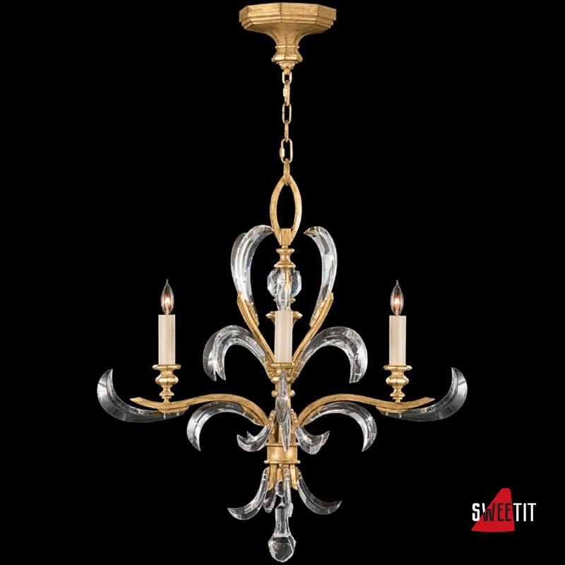 Люстра FINE ART LAMPS Beveled Arcs Gold 760840