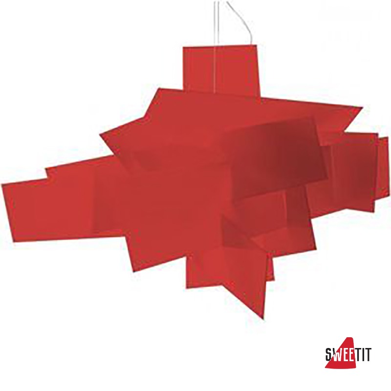 Подвесной светильник FOSCARINI BIG BANG SOSPENSIONE ROSSO FLUORESCENZA