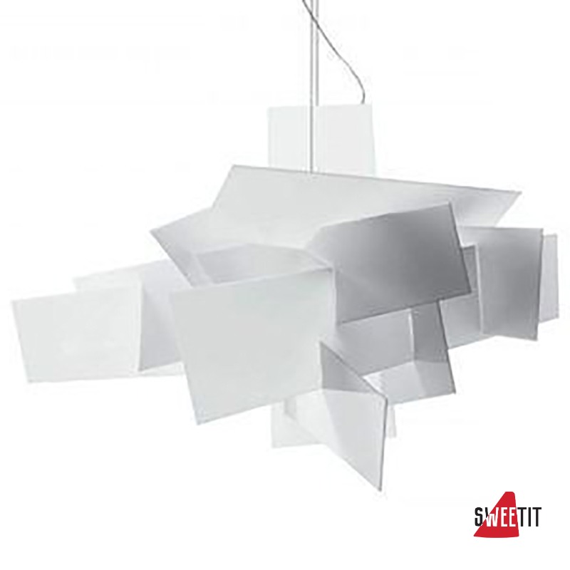 Подвесной светильник FOSCARINI BIG BANG SOSPENSIONE BIANCO H.5 METRI