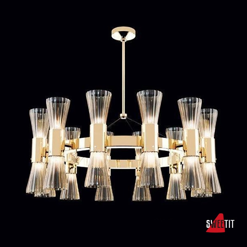 Потолочная люстра Beby Group Secret 0650B01 Light gold Gold leaf