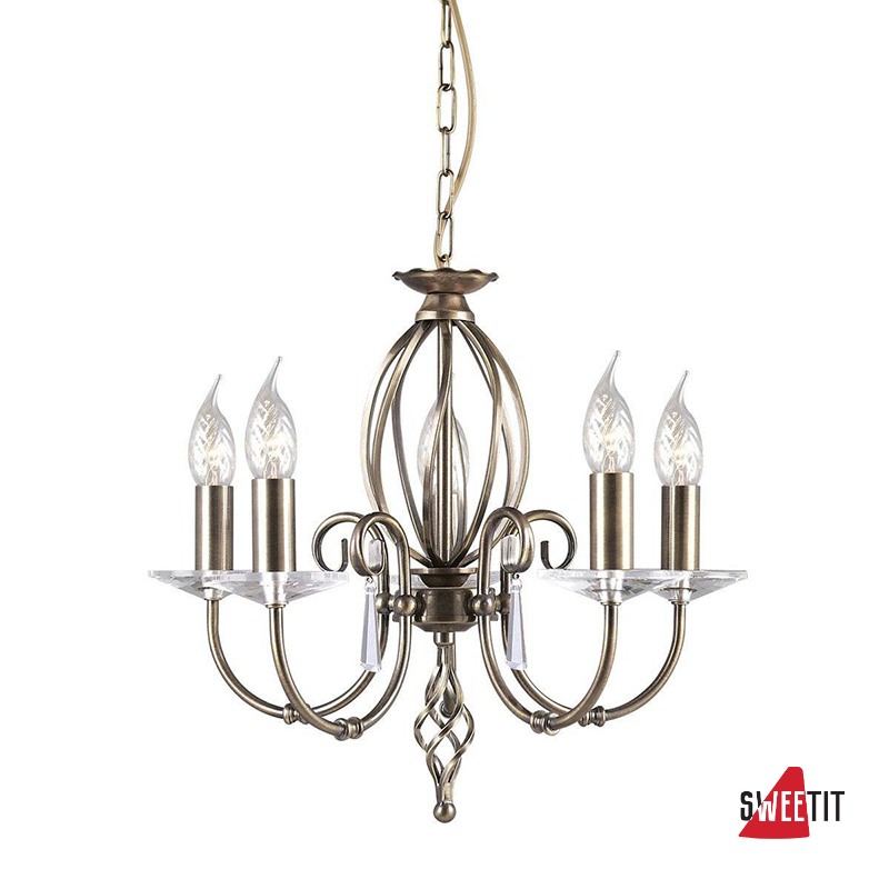 Люстра Elstead Lighting Aegean AG5 AGED BRASS