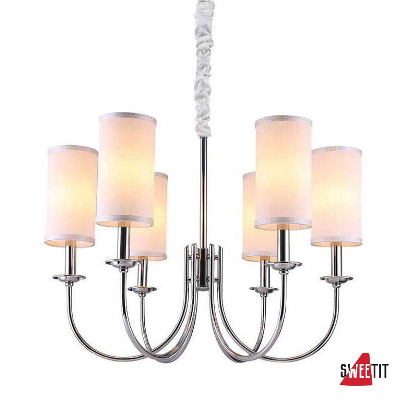Люстра Newport Danjo 3386/C + 6x white