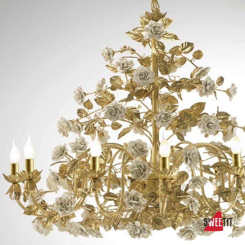 Люстра Villari Roses Chandelier 4000306.102