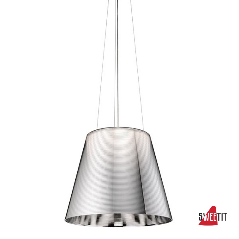 Подвесной светильник Flos Ktribe S3 Aluminized silver F6258000