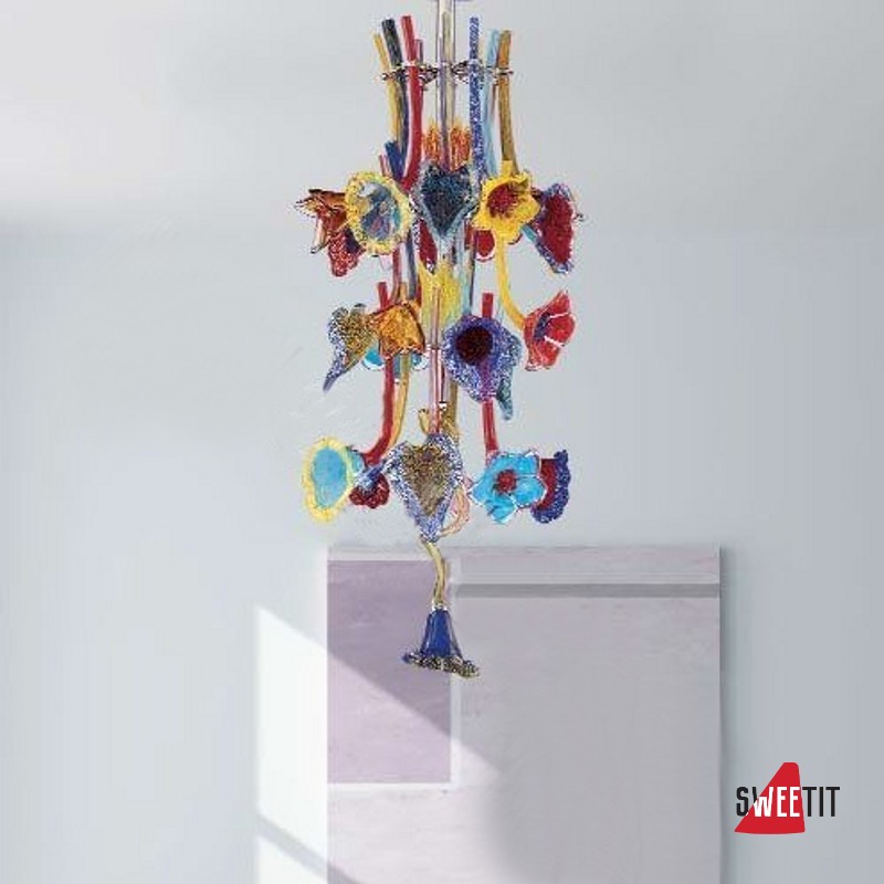Светильник подвесной GLASS AND GLASS MURANO FORME COLORATE C-Butterfly