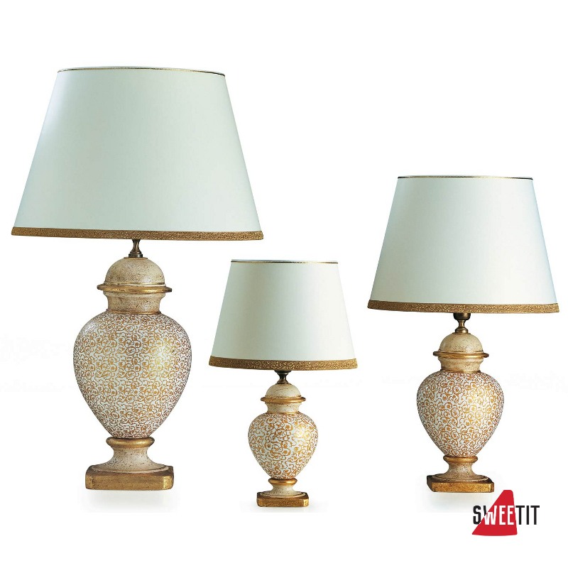 Настольная лампа LE PORCELLANE Oro Antico 02577