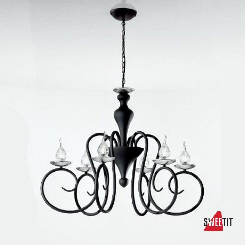 Люстра IDL CHRYSALIS Deco 461/6 Black