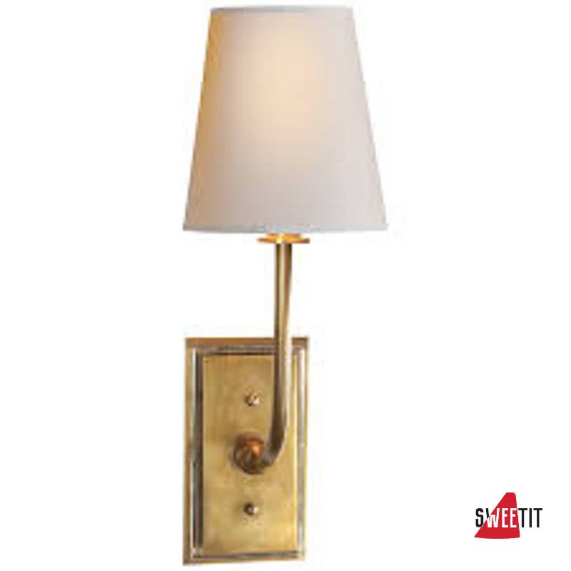 Бра Visual Comfort Hulton Sconce TOB 2190HAB-NP