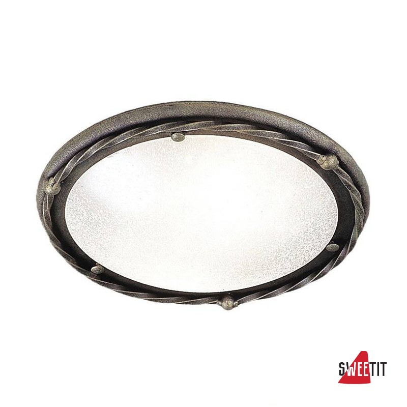 Потолочный светильник Elstead Lighting Pembroke PB/F/B BLK/GOLD